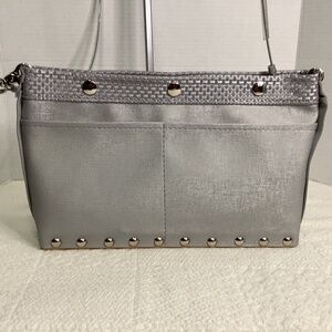 EUC Hardwear by Renee silver crossbody awesome unique handmade